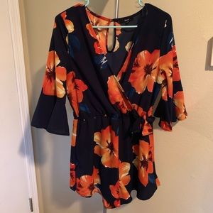 Floral romper
